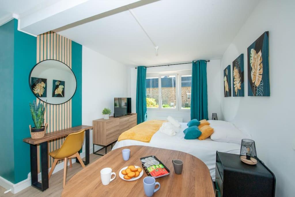 Appartement Proche Gare Routiere Fougères Exterior foto